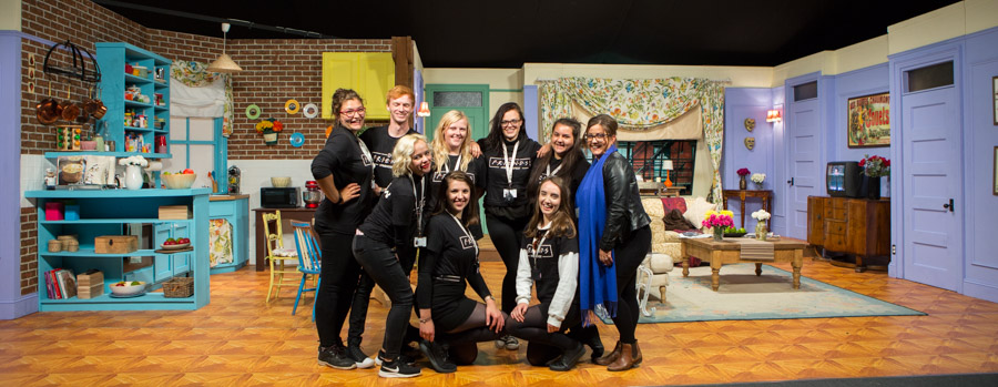 Hannah poses with the team at Friends Fest - Thank you so much for your help on the day! Hannah poses with the team at Friends Fest - Thank you so much for your help on the day!