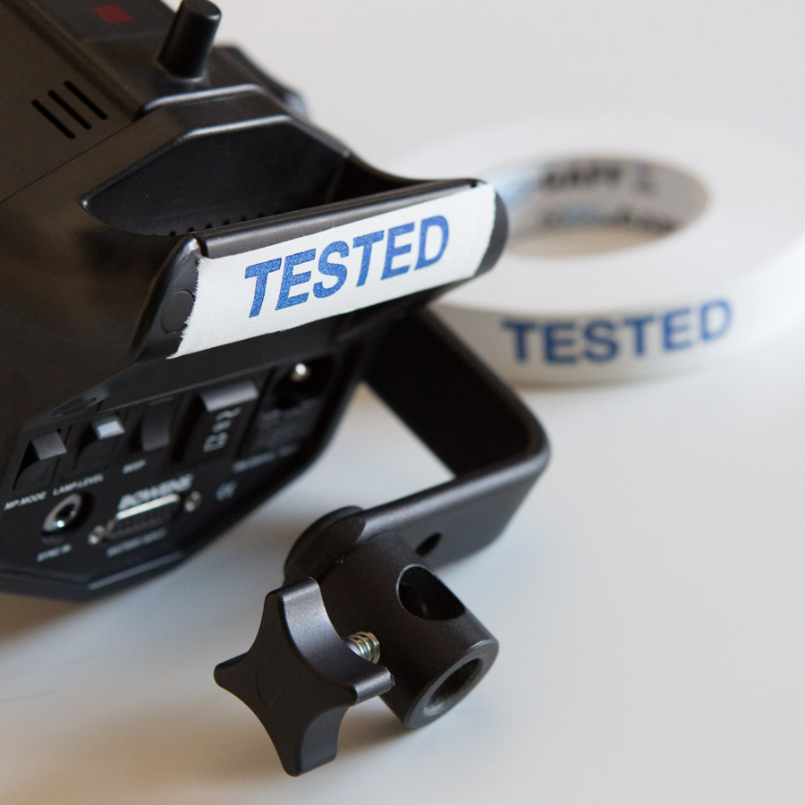 Printed 'TESTED' Gaffer Tape Le Mark Group